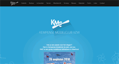 Desktop Screenshot of kmc-vzw.be